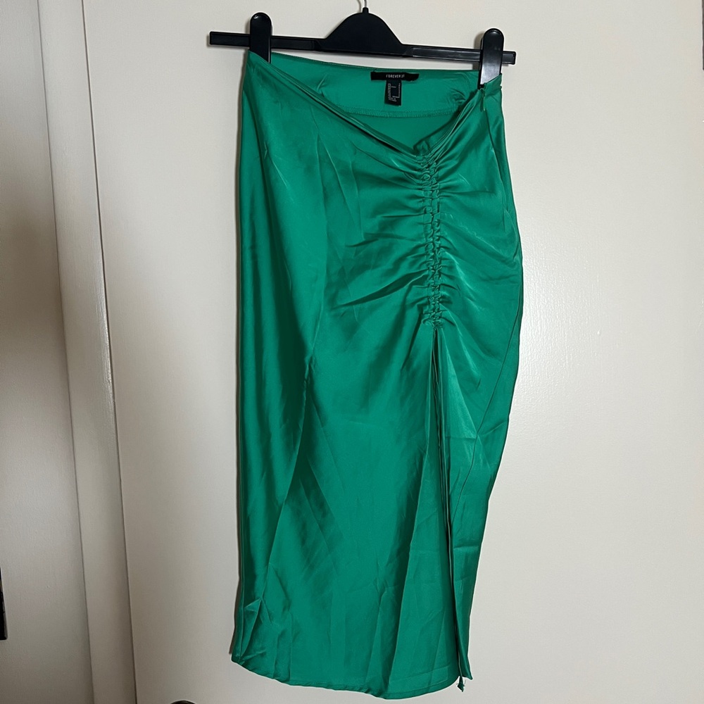 Elegant Green Skirt
